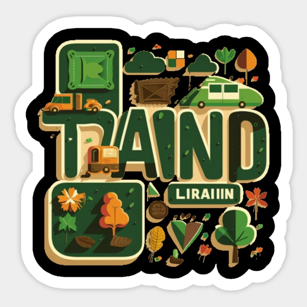 Discover the Charm of Ireland's Countryside Sticker by HALLSHOP